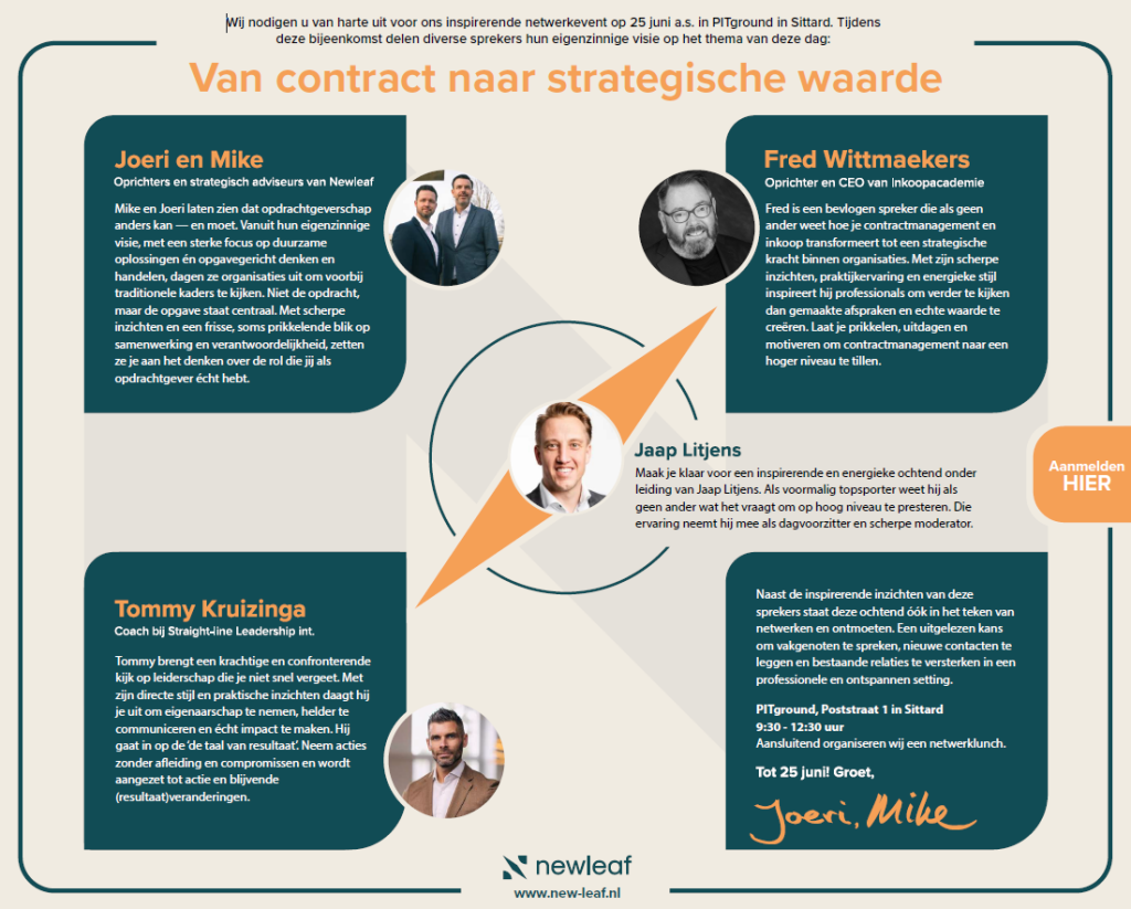 Netwerkevent 25 juni